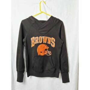 Nike NFL Womens hoodie sz small Cleveland Browns